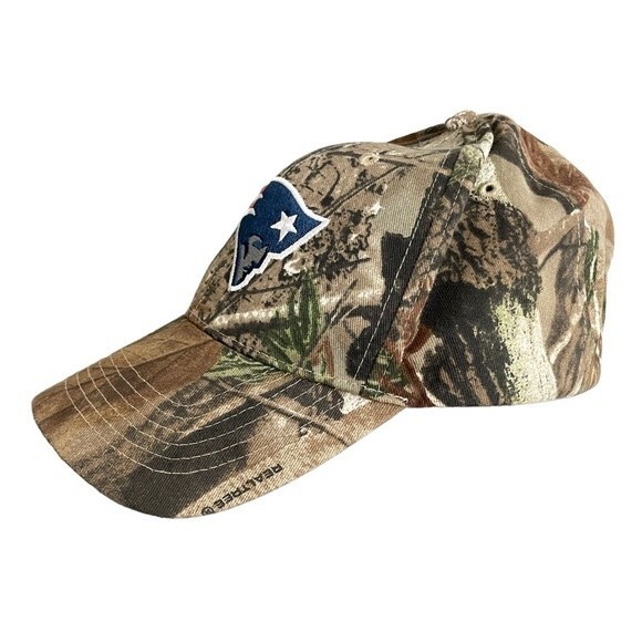 Camouflage New England Patriots Baseball Cap Hat One Size - Picture 4 of 7